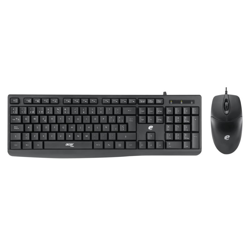 KIT TECLADO MULTIMEDIA MOUSE ACER USB EAK040