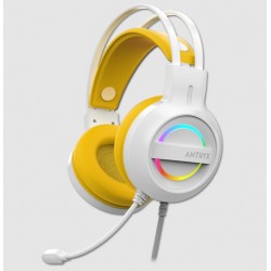AURICULAR ANTRYX IRIS-W YELLOW 7.1 USB