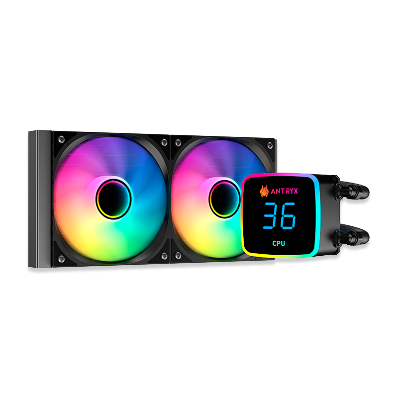 COOLER PARA PROCESADOR LIQUIDO ANTRYX TRITON EDGE 240 BLACK