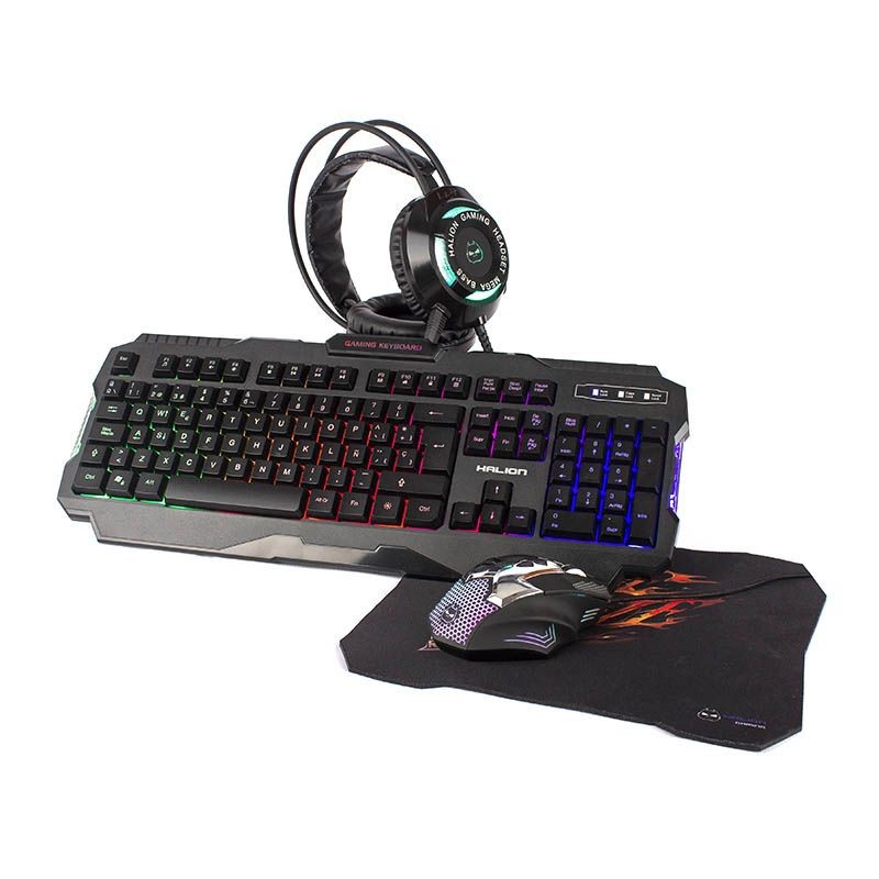KIT GAMER 4 EN 1 HALION AKULA HA-870C