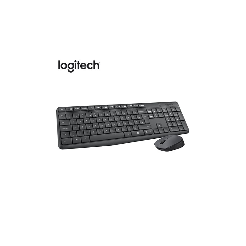 TECLADO + MOUSE LOGITECH MK235 WIRELESS