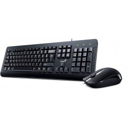 KIT GENIUS TECLADO+MOUSE KM-160 USB