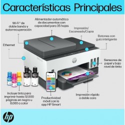 IMPRESORA MULTIFUNCIONAL HP SMART TANK 790 TINTA CONTINUA WI-FI DÚPLEX