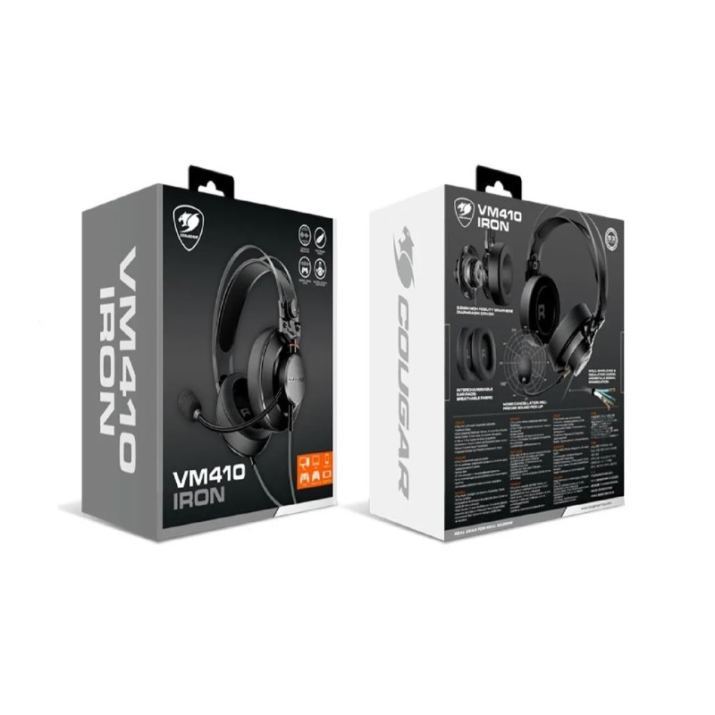 AURICULAR GAMING COUGAR VM410 IRON